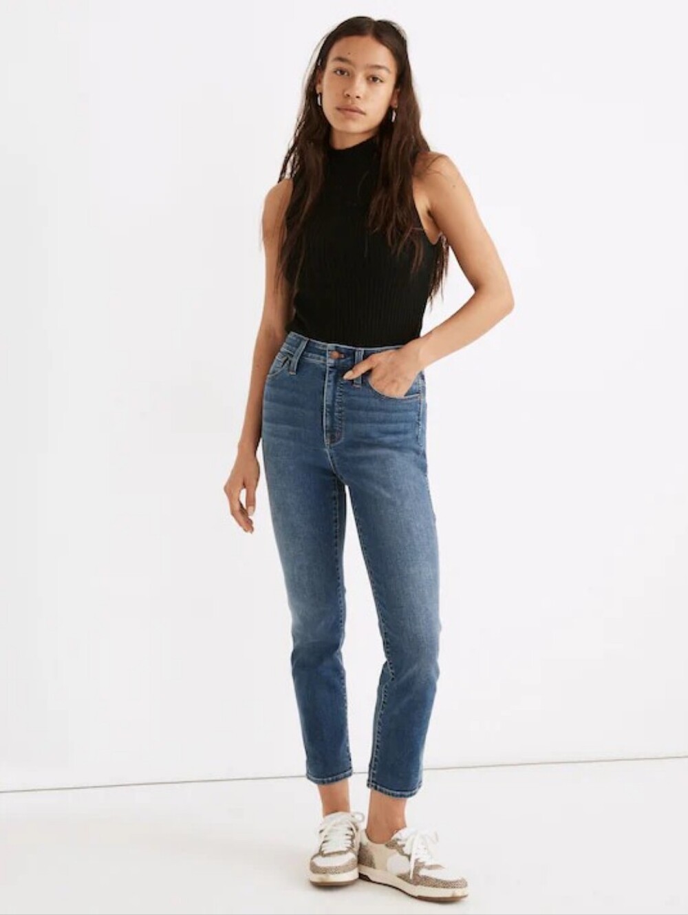 Madewell Curvy Roadtripper Stovepipe Renamed Curvy High-Rise Slim Straight 28